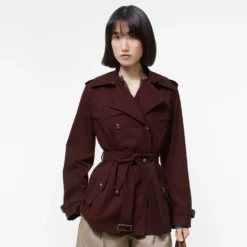 Short Tropical Gabardine Foxfield Trench Coat
