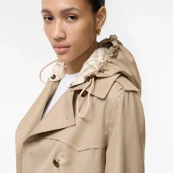 Short Tropical Gabardine Foxfield Trench Coat