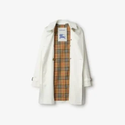 Short Tropical Gabardine Kensington Trench Coat