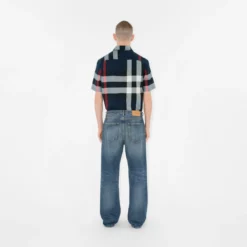 Slim Fit Check Cotton Shirt