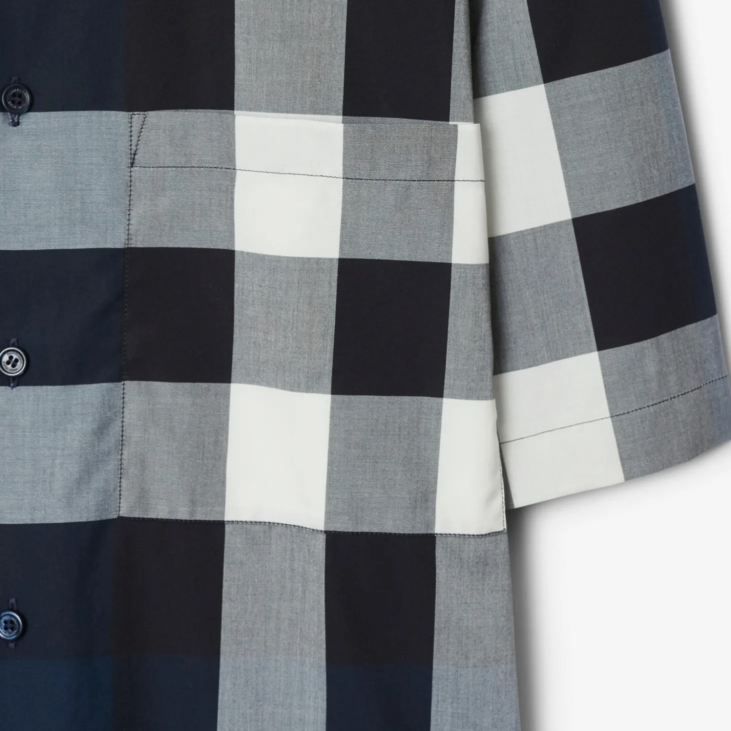 Slim Fit Check Cotton Shirt