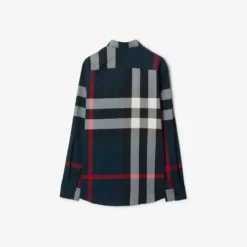 Slim Fit Check Cotton Shirt