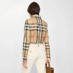 Slim Fit Check Cotton Shirt