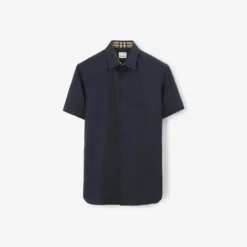Slim Fit Stretch Cotton Shirt