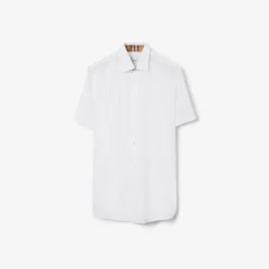 Slim Fit Stretch Cotton Shirt