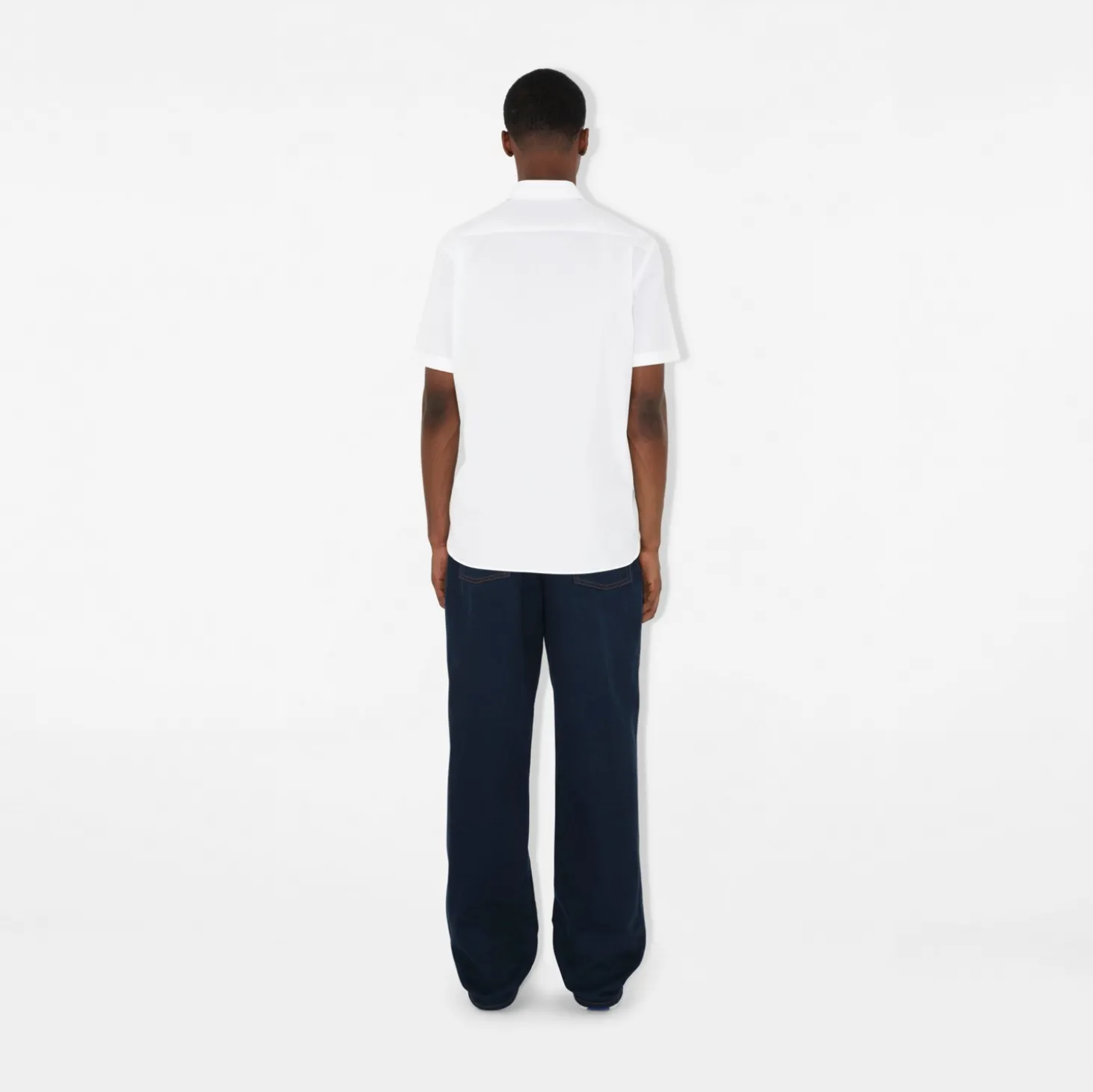 Slim Fit Stretch Cotton Shirt