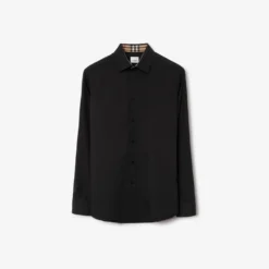 Slim Fit Stretch Cotton Shirt