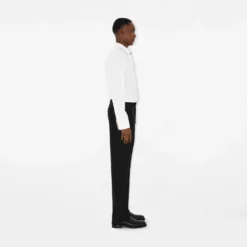 Slim Fit Stretch Cotton Shirt