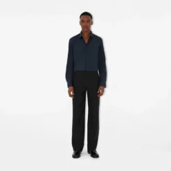 Slim Fit Stretch Cotton Shirt