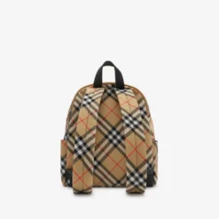 Small Check Backpack