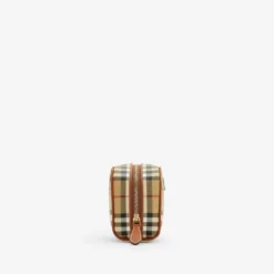 Small Check Travel Pouch