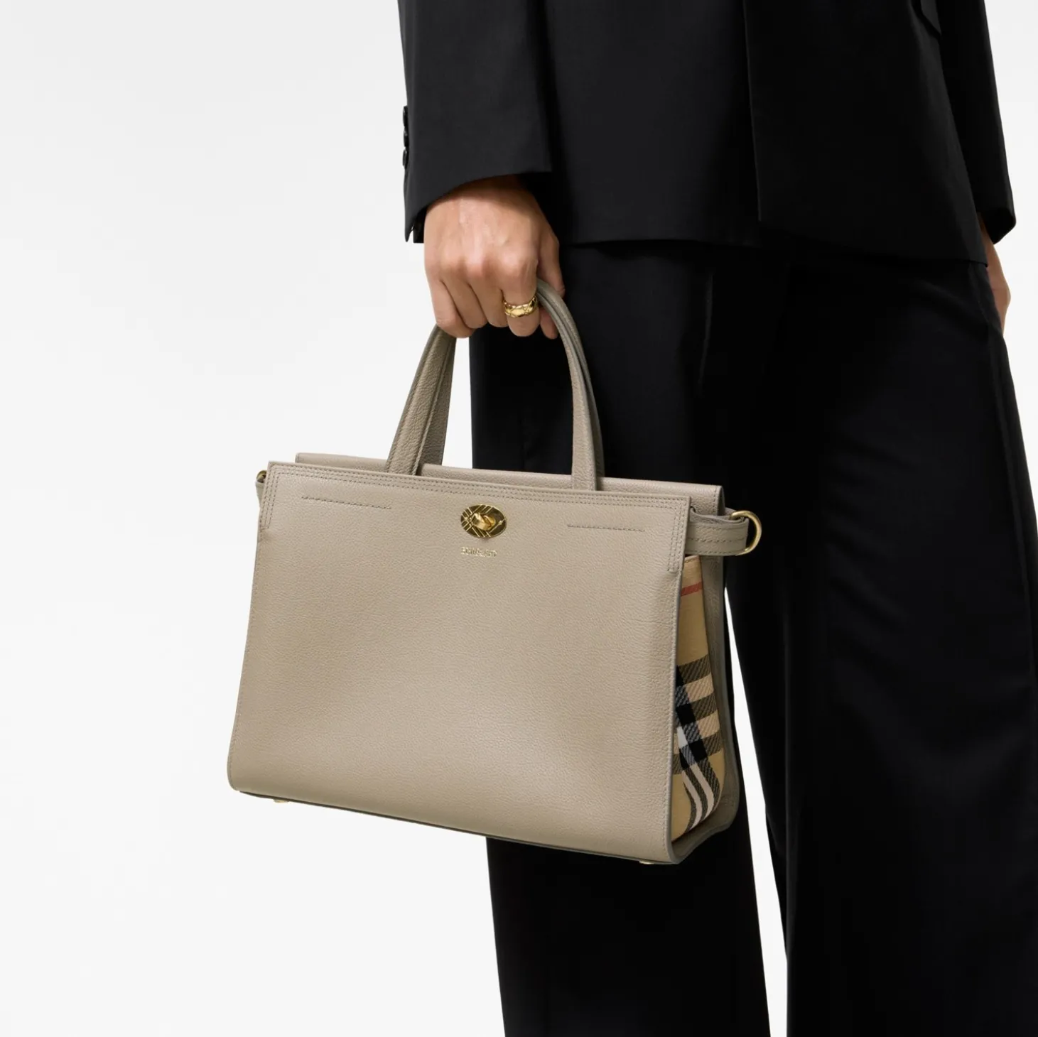Small Cotswolds Check Tote