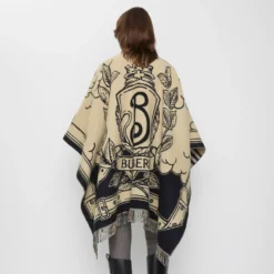 Stormy Knight Wool Cape