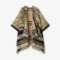 Stormy Knight Wool Cape