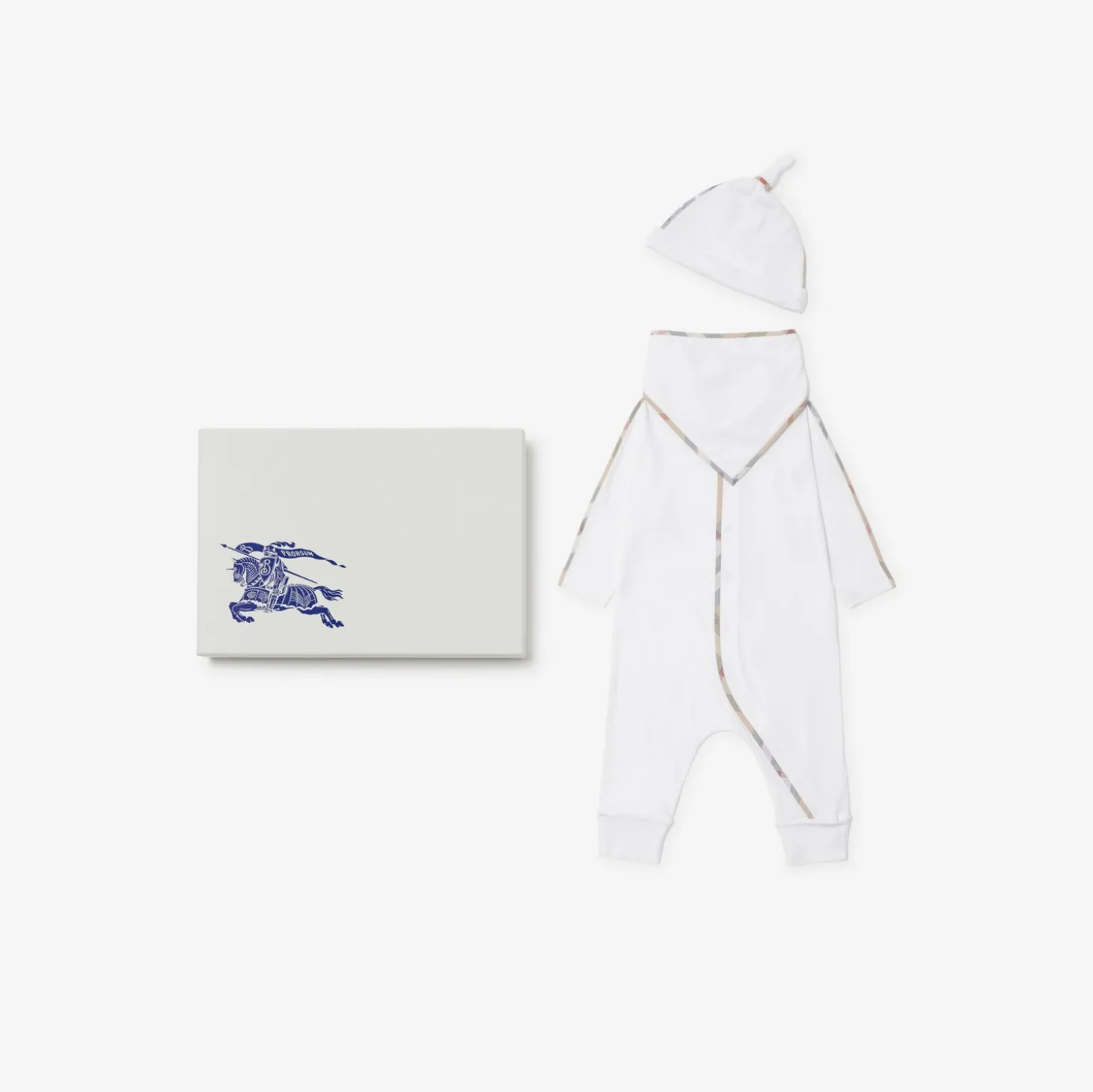 Stretch Cotton Three-piece Baby Gift Set