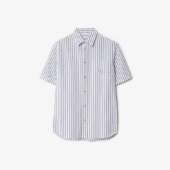 Striped Cotton Poplin Shirt
