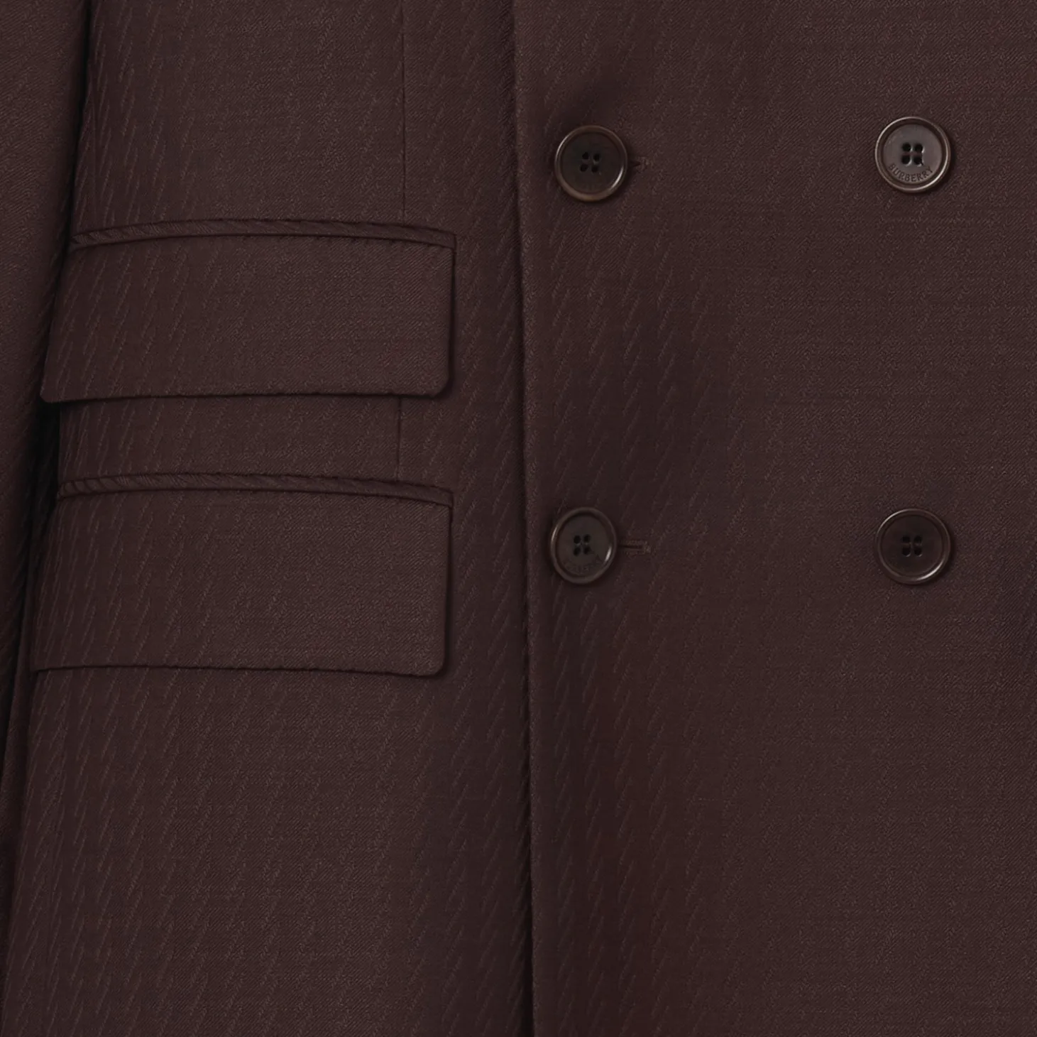 Striped Wool Mohair Tailored Jacket