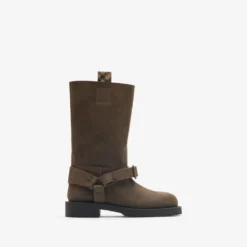 Suede Soft Saddle Low Boots​