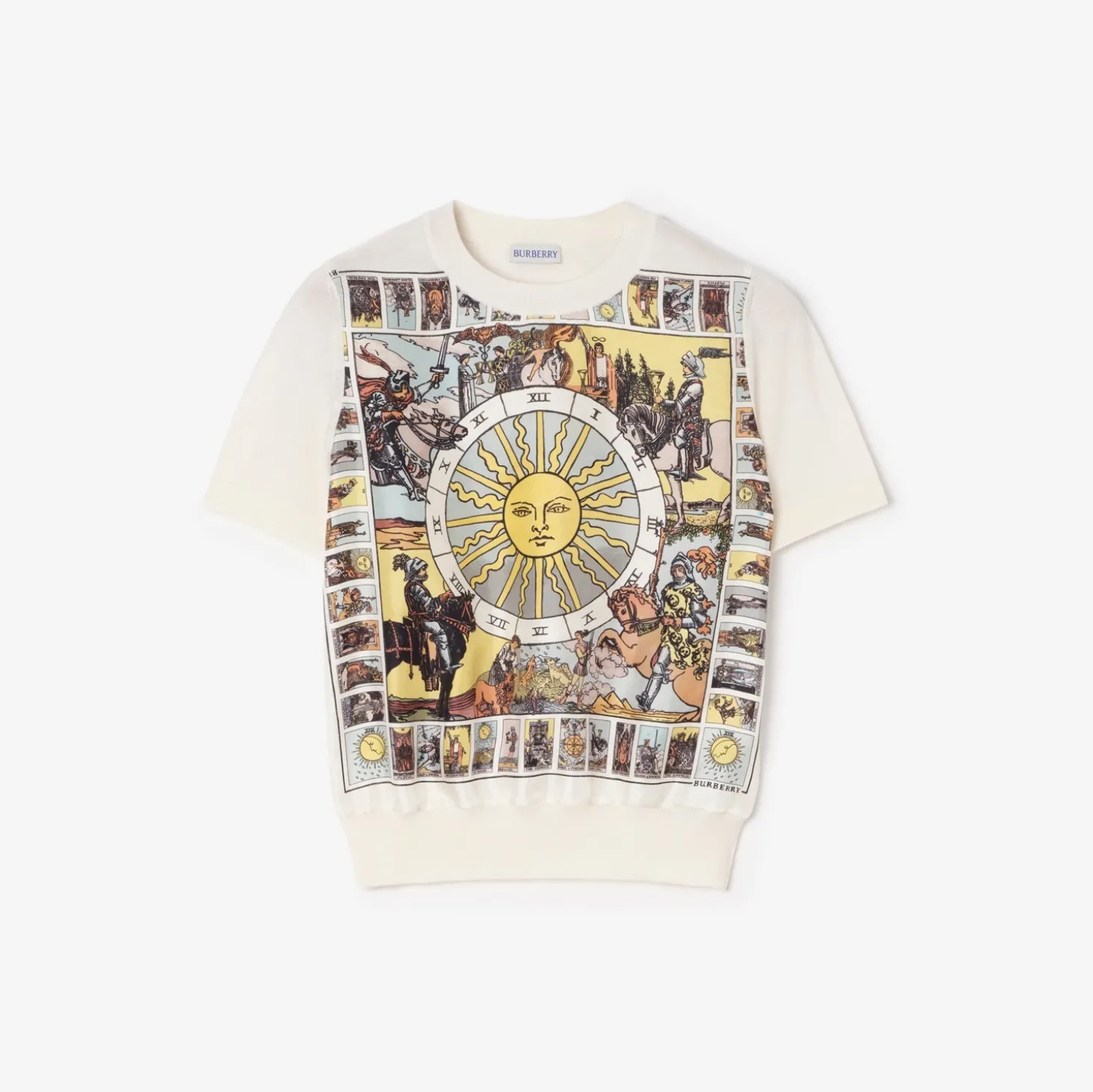 Tarot Panel Wool Silk Top