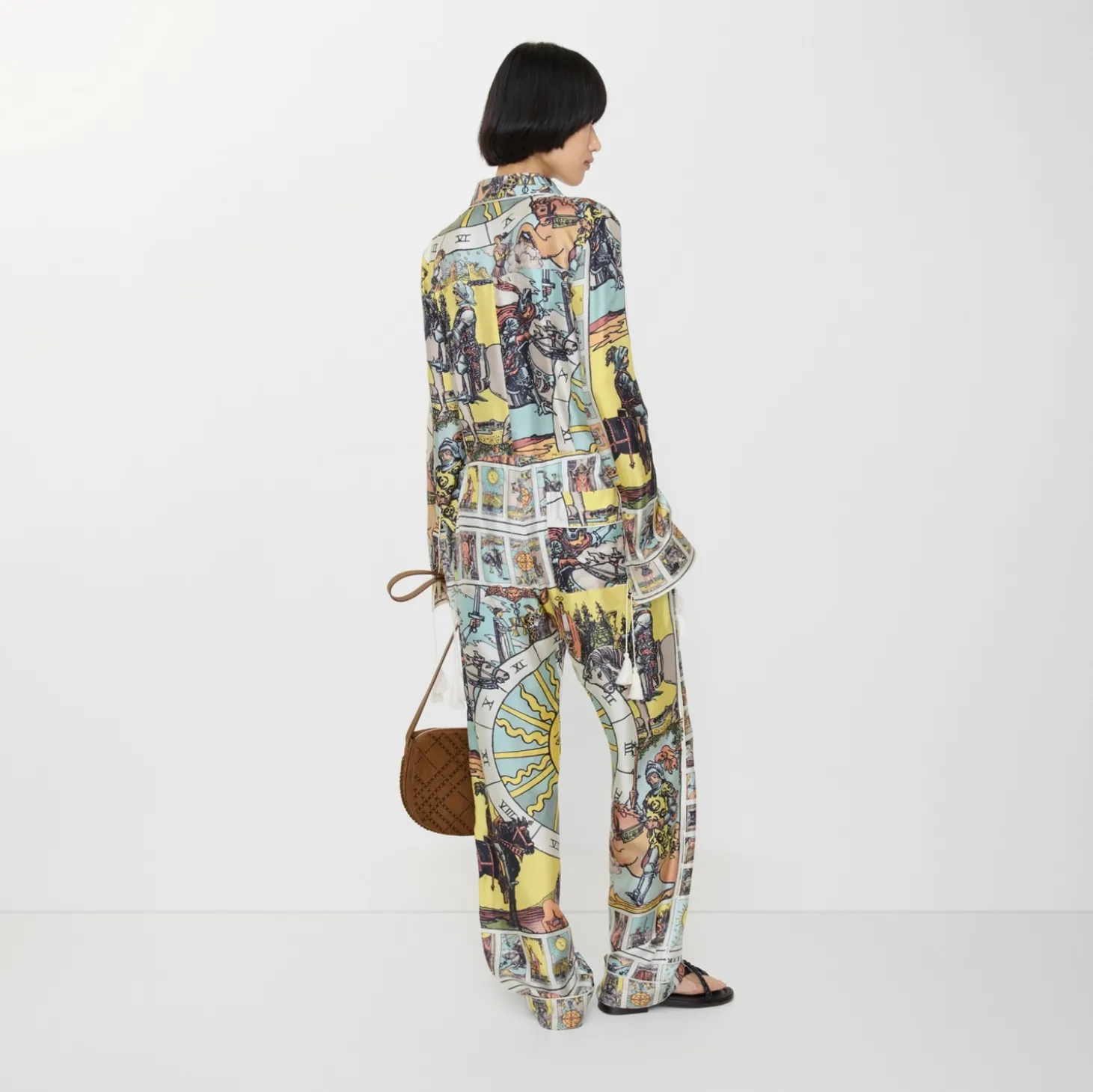 Tarot Silk Pyjama Trousers