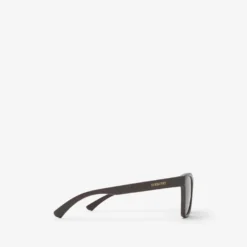 Textured Check Square Sunglasses