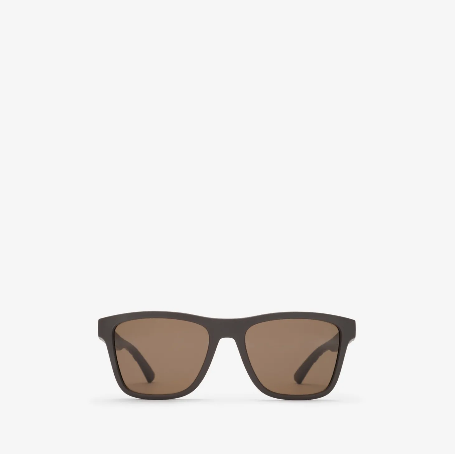 Textured Check Square Sunglasses
