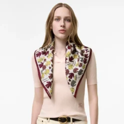 Trench Coat Silk Scarf