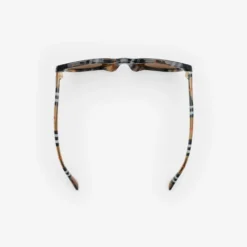 Tubular Check Round Sunglasses