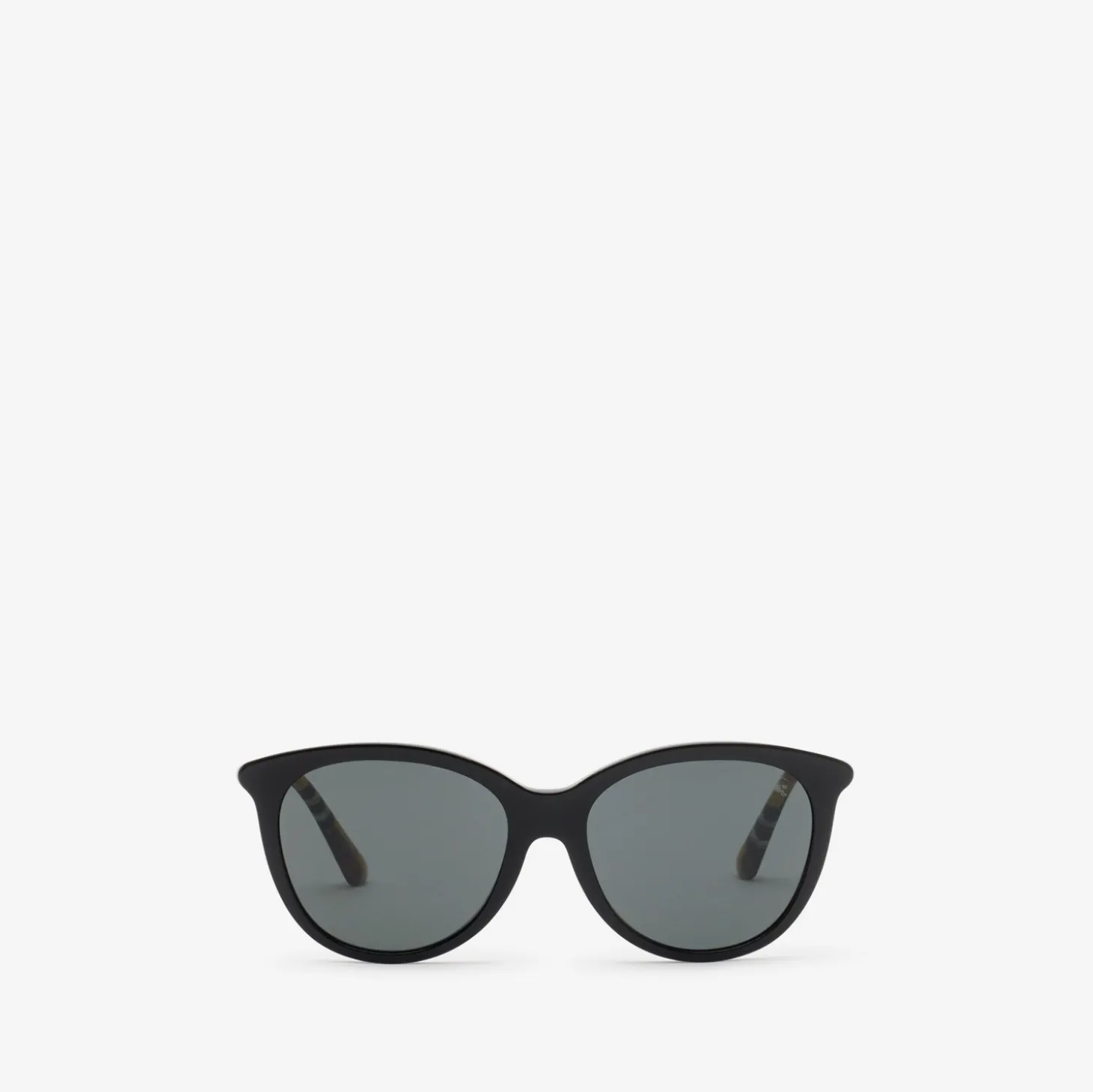 Tubular Check Round Sunglasses