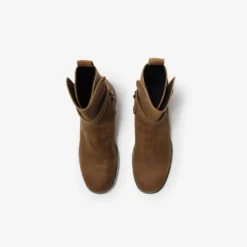 Waxed Suede Ledger Boots​​