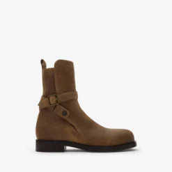 Waxed Suede Ledger Boots​​