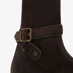 Waxed Suede Ledger Boots​​