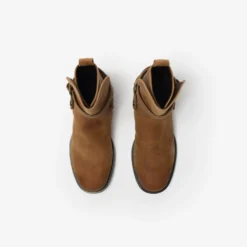 Waxed Suede Ledger Boots​​
