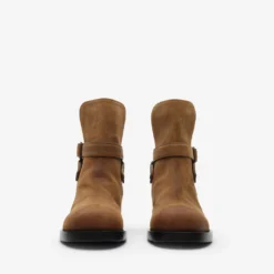 Waxed Suede Ledger Boots​​