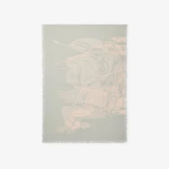 Wide Knight Wool Scarf