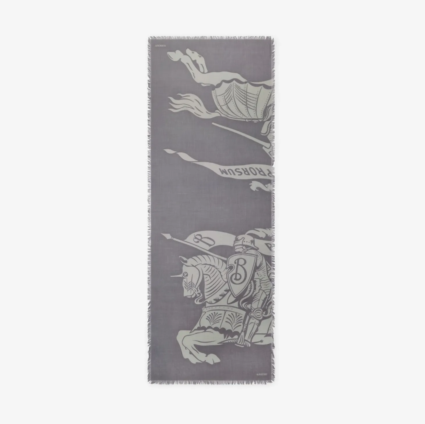 Wide Knight Wool Scarf