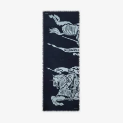Wide Knight Wool Scarf