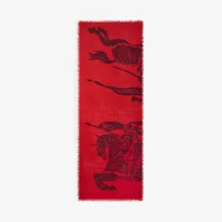 Wide Knight Wool Scarf