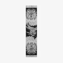 Wide Reversible Stormy Knight Scarf