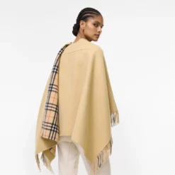Wool Blanket Cape