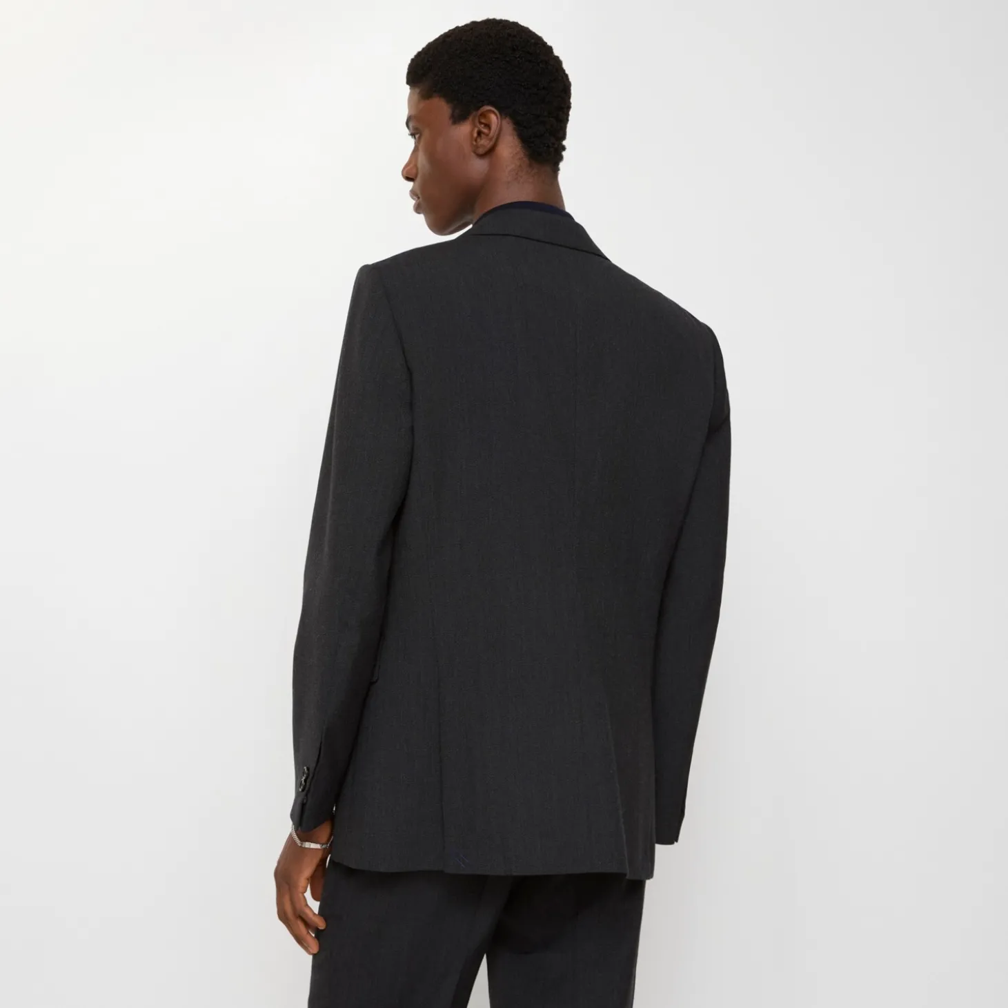 Wool Blend Tailored Jacket