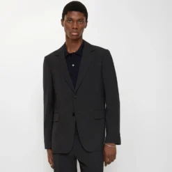 Wool Blend Tailored Jacket