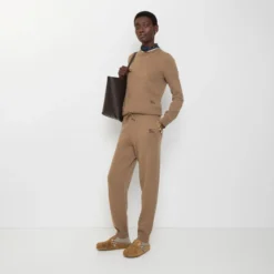 Wool Blend Track Pants