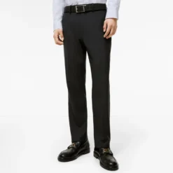 Wool Bond Tailored Trousers