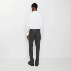 Wool Flannel Tailored Trousers