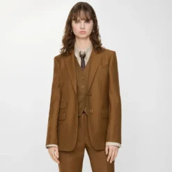 Wool Mohair Tailored Jacket