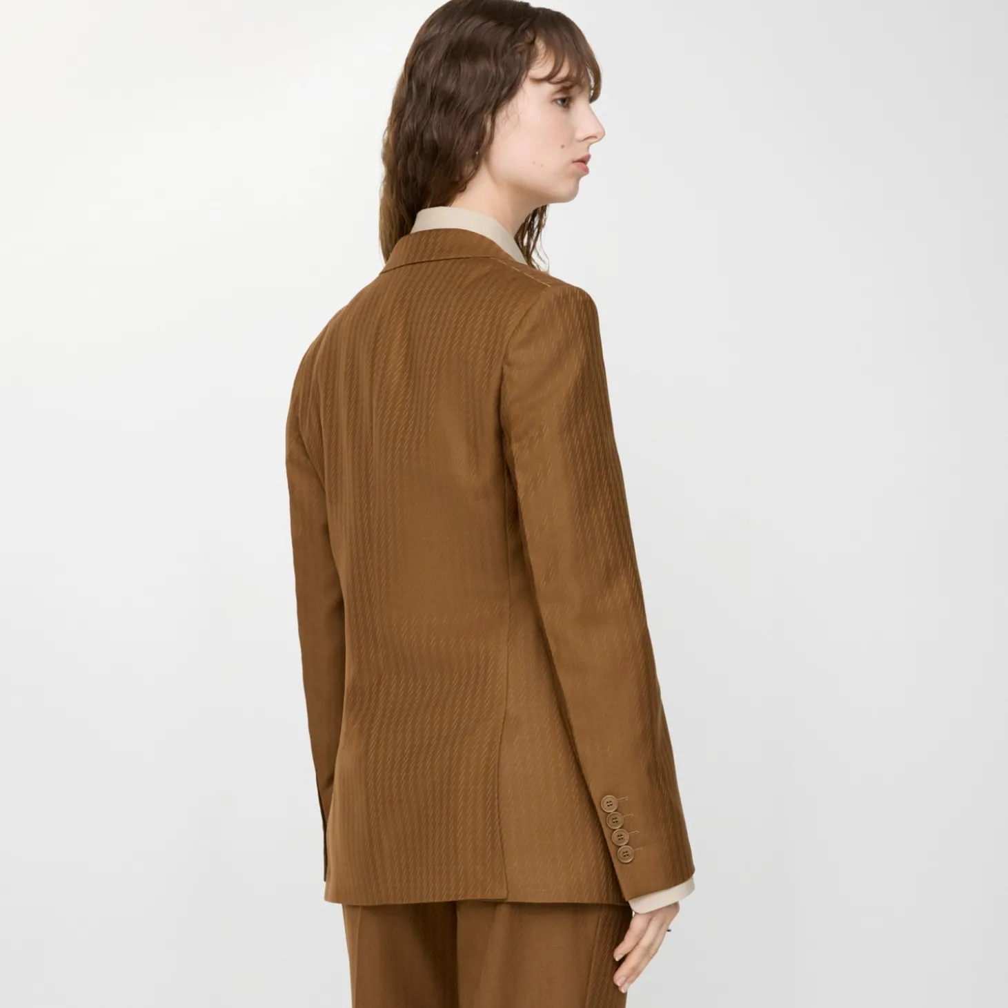 Wool Mohair Tailored Jacket