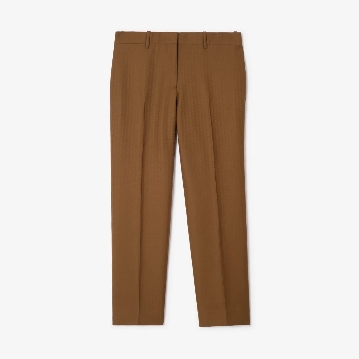 Wool Mohair Tailored Trousers