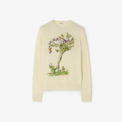 Wool Silk Brave Little Tree Sweater