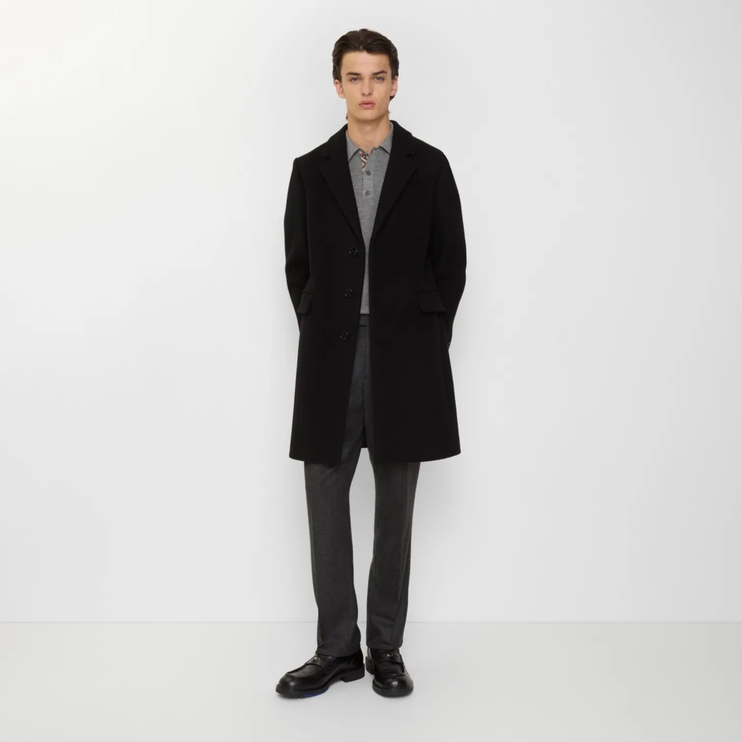 Wool Tailored Coat